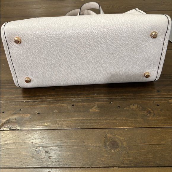 Coach Dempsey Carryall in Chalk White Pebble Leather - Picture 5 of 11